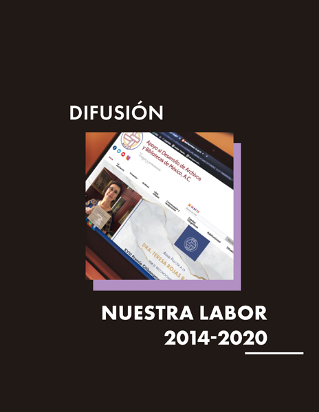 Difusión nuestra labor 2014-2020